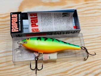 Wobler RAPALA Shallow Shad Rap SSR-8 FT Finland 8cm / 9g