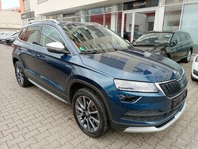 Škoda Karoq Scout 2.0TDI 110kW 4x4 DSG ACC Panorama Tažné Qi