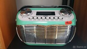 Retro rádio nové na 4 tužkové bateríe - 1