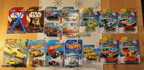 Prodám nové modely Hot Wheels , Star Wars, Premium,Color