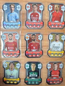 Fotbalové kartičky Match Attax 2024/25 - Chrome Shield