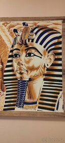 Obraz Faraóna rozměrů 200 x 90 cm (papirus) - 1