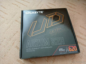 MB GIGABYTE A620M S2H + CPU (6C/12T) + RAM, sock. AM5