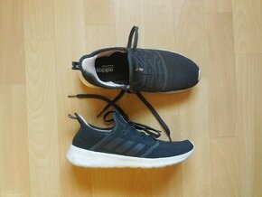 dámské Adidas tm.šedé boty botaskynazouvací 40 24,5