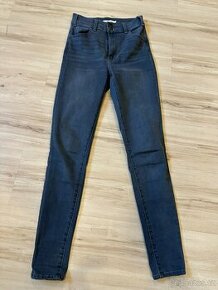 levis dziny vysoky pas super skinny - 1