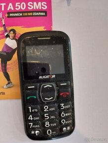 mobilní telefon značky ALIGATOR D210 pro seniory