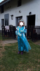 Frozen-Ledové království, Elsa-kostým (šaty,plášť) a doplňky