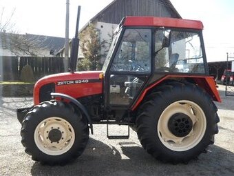 Zetor 6340 kulatý- nejnovější model nejetý v zemědělství