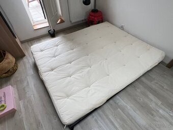 Futon - TVRDÁ Natur matrace z koňských žíní, lnu a vlny. - 1