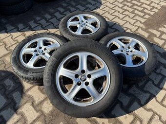 4x al kola 5x100 15 + pneu letní 195/65 R15