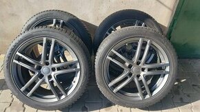 Prodám alu Audi, VW,Škoda zimní pneu Hankook 245/45/19