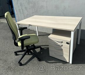 Pracovní pozice stůl, kontejner, židle - 1