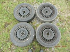 4xObutá zimní sada na OPEL CORSA D  185/65 R15  4x 6,1MM