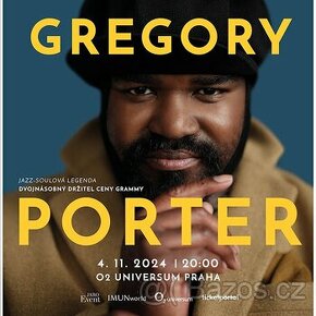 GREGORY PORTER 2 platinové vstupenky