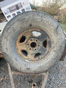 Bridgestone dueler a/t 265/75 r16 - disk 6x139.7