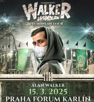 Alan Walker Praha 15.3.2025