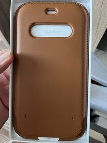 iPhone 12 pro max Leather sleeve kožené pouzdro