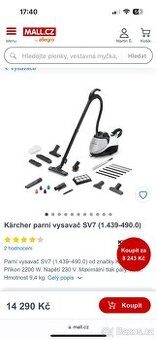 Parni vysavac Karcher