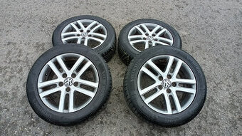 Original alu kola VW 6.5Jx16 ET50 5x112+letni pneu