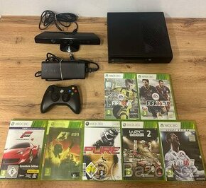 XBOX 360 250GB+7.HRA+KINEKT