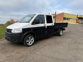 VW Transporter valník 5 míst 2,0 75kw,2010,Klima - 1