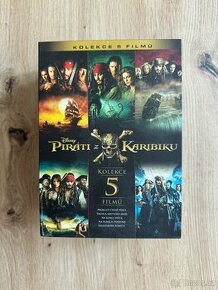 Piráti z Karibiku (sada 5 DVD)