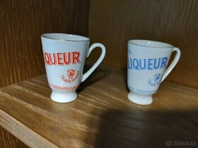 RETRO Becher porcelán kalíšek džbánek Czechoslovakia