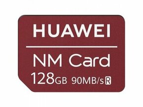 Originální Huawei NM Card 128GB RED nano memory karta