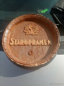 Prodám víka sudů pivovaru Staropramen - 1