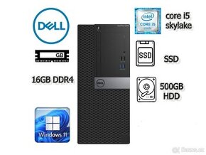 DELL 7040,i5 6500,16GGB DDR4,SSD,HDD, W11,Záruka