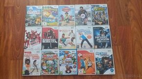 Prodám Nintendo Wii hry