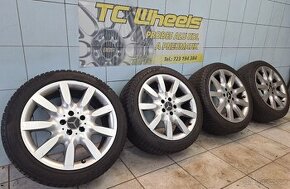 Alu kola R18 5x112 Mercedes + zimní 235/45/19 Pirelli