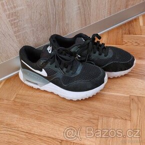 Černo bílé botasky Nike AIR MAX vel. 36 - 22,5 cm