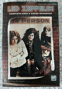 LED ZEPPELIN - COMPLETE LYRICS & CHORDS SONGBOOK - 1