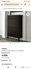 Botník Hemnes Ikea