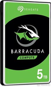 1ks Seagate Barracuda 2,5" 5TB SATA HDD - ještě zabalené