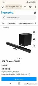 Prodám Soundbar JBL Cinema