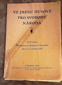 Ve jménu Husově pro svobodu národa - 1935. - 1