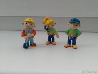 figurky kinder Bořek stavitel