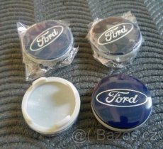 středové krytky Ford 54mm stribrne cerne modre cervene