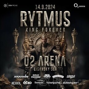 Rytmus 14.9. VIP vstupenky