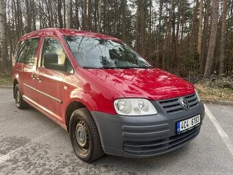 Caddy, r.v. 2008, původ ČR, 1.9TDI (77kW), servis - 1