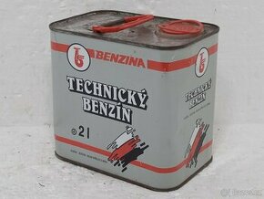 Technický benzin Benzina - Retro plechovka - 1