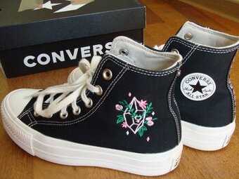 Plátěné vysoké tenisky Converse, velikost 36