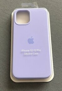 Silikonový kryt pro Apple iPhone 12 a 12 Pro s logem Apple - 1