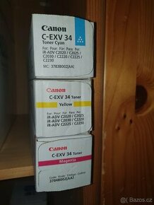 Tonery Canon C-EXV 34 (CMY)