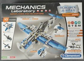 NOVÉ - Science&Play Mechanická laboratoř 10v1 Letadla a - 1