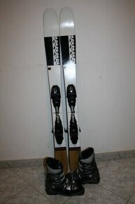 lyže K2 130 cm , mindbender , lyžaky rossignol 39 - 1