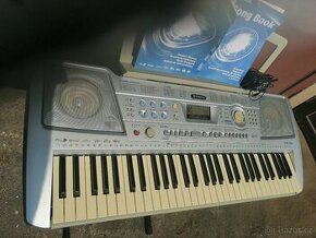 YAMAHA psr 290+stojan+stojánek na noty,adapter.