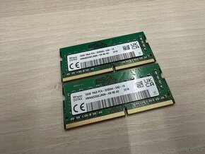 Operační paměťi SKHynix 16GB(32GB), DDR4, 3200Mhz. 2kusy